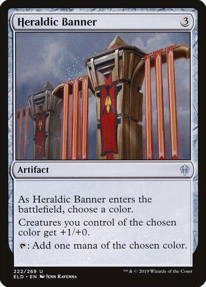 Magic: The Gathering MTG Single Heraldic Banner [Throne of Eldraine]