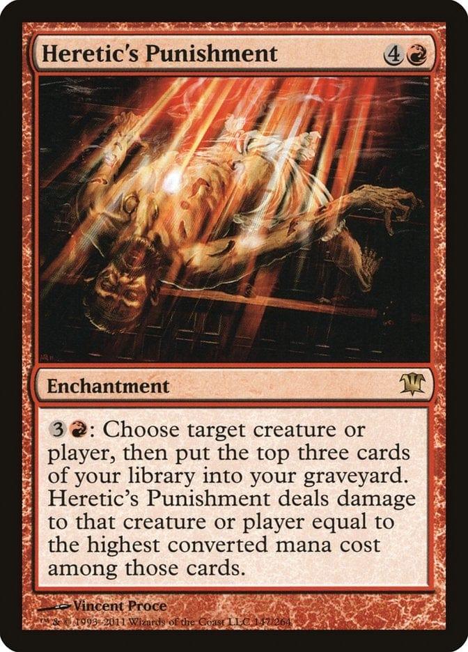 Magic: The Gathering MTG Single Heretic's Punishment [Innistrad]