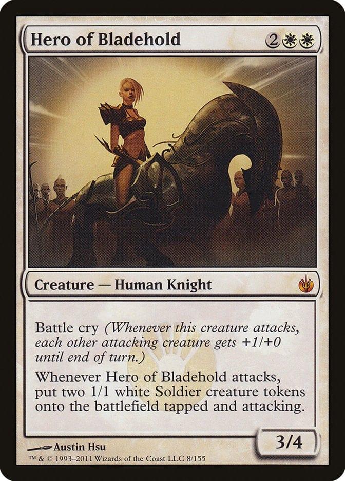 Magic: The Gathering MTG Single Hero of Bladehold [Mirrodin Besieged]