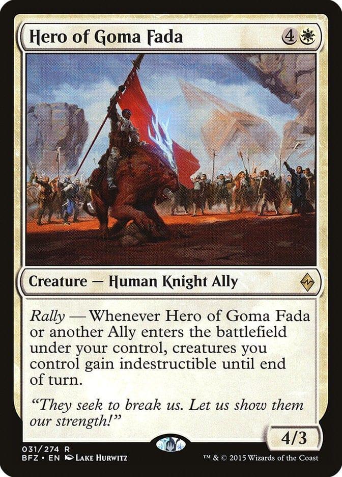 Magic: The Gathering MTG Single Hero of Goma Fada [Battle for Zendikar]