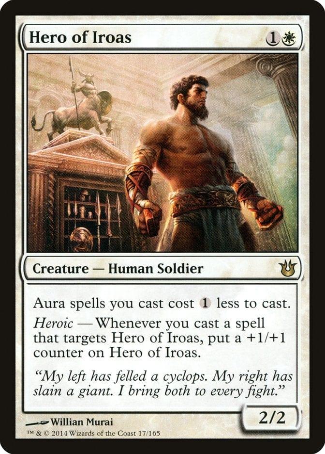 Magic: The Gathering MTG Single Hero of Iroas [Born of the Gods]