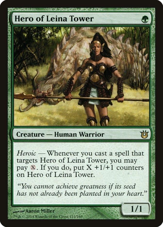 Magic: The Gathering MTG Single Hero of Leina Tower [Born of the Gods]