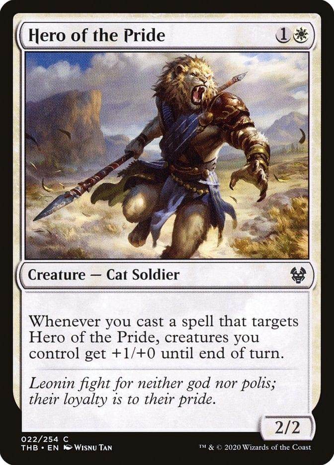 Magic: The Gathering MTG Single Hero of the Pride [Theros Beyond Death]