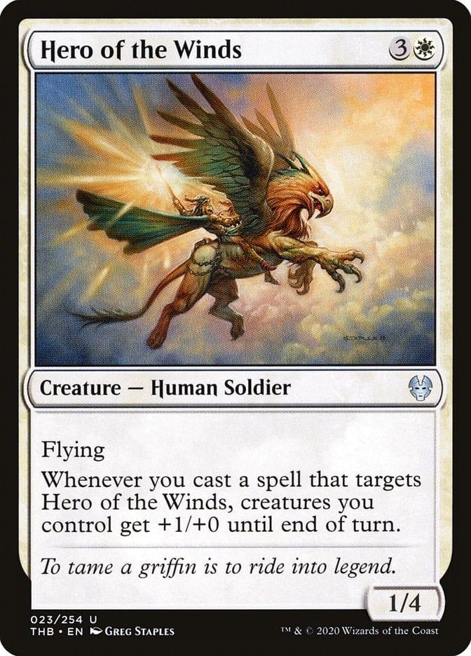 Magic: The Gathering MTG Single Hero of the Winds [Theros Beyond Death]