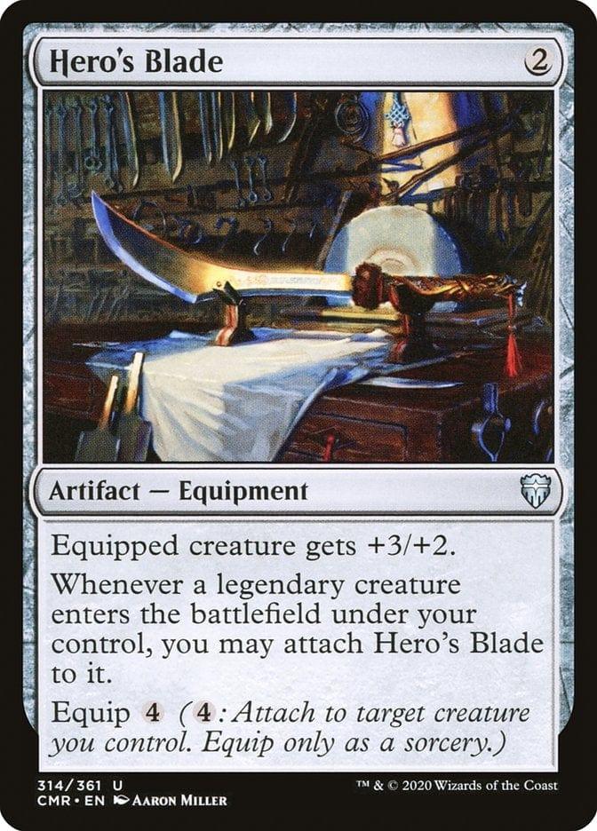 Magic: The Gathering MTG Single Hero's Blade [Commander Legends]