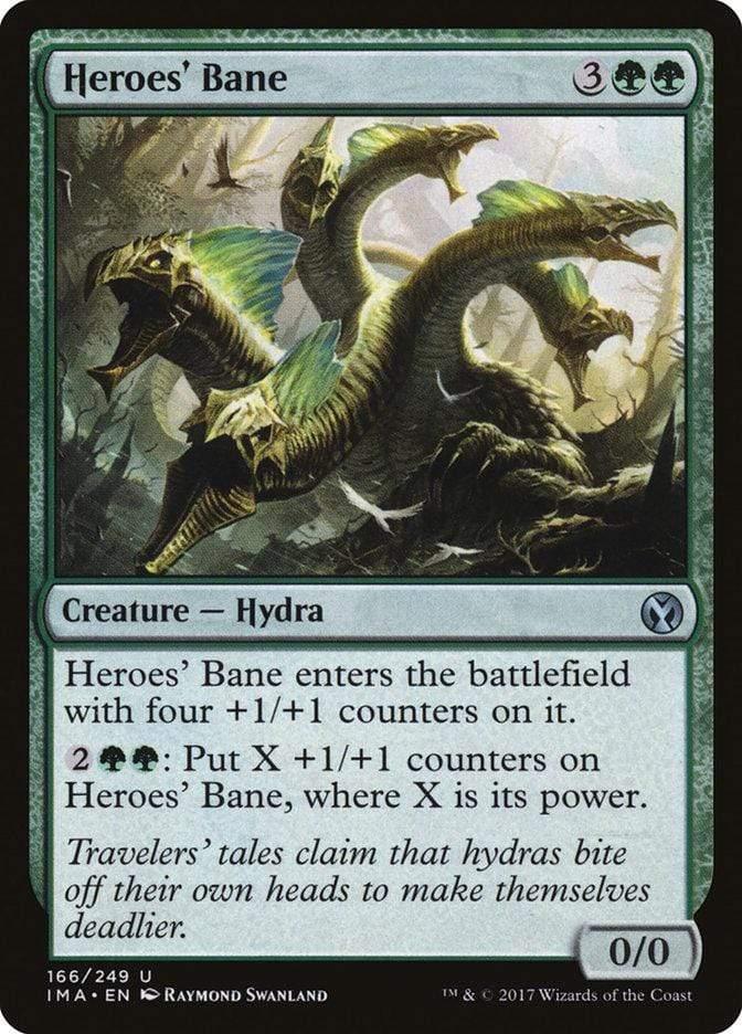 Magic: The Gathering MTG Single Heroes' Bane [Iconic Masters]