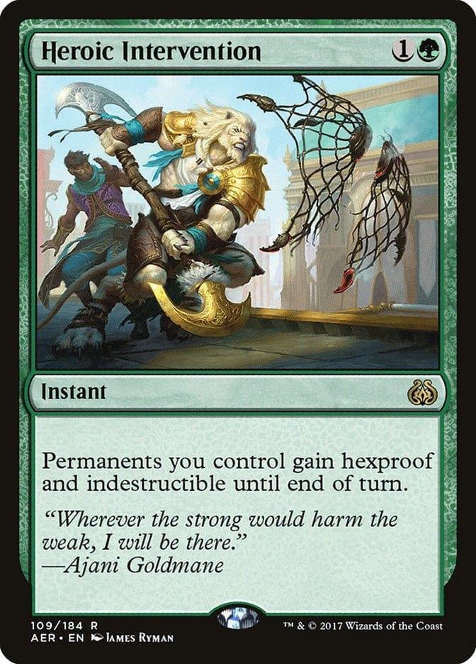 Magic: The Gathering MTG Single Heroic Intervention [Aether Revolt]