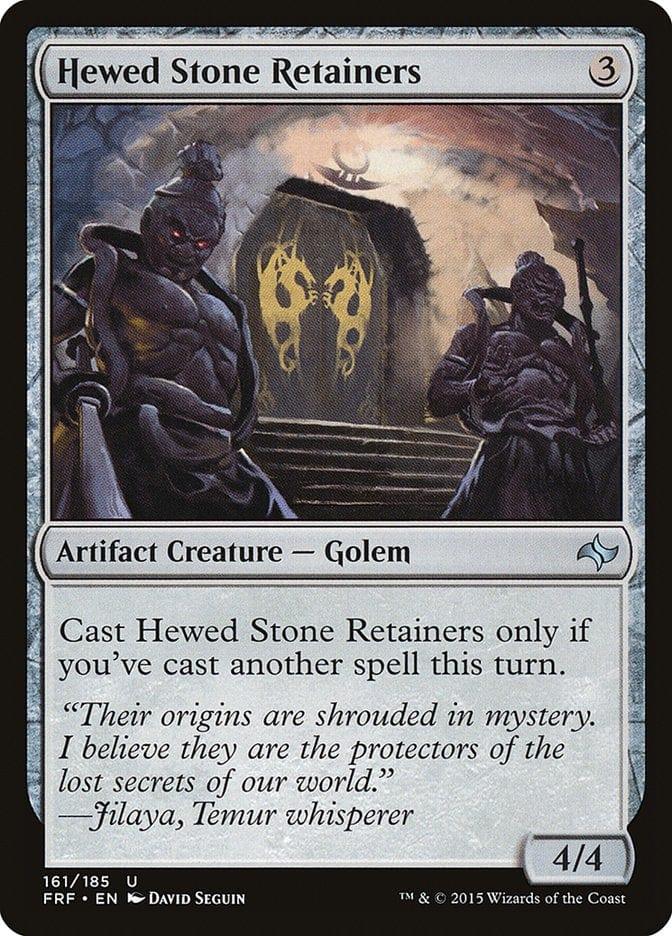 Magic: The Gathering MTG Single Hewed Stone Retainers [Fate Reforged]