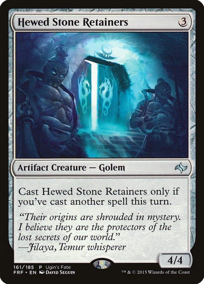 Magic: The Gathering MTG Single Hewed Stone Retainers [Ugin's Fate]