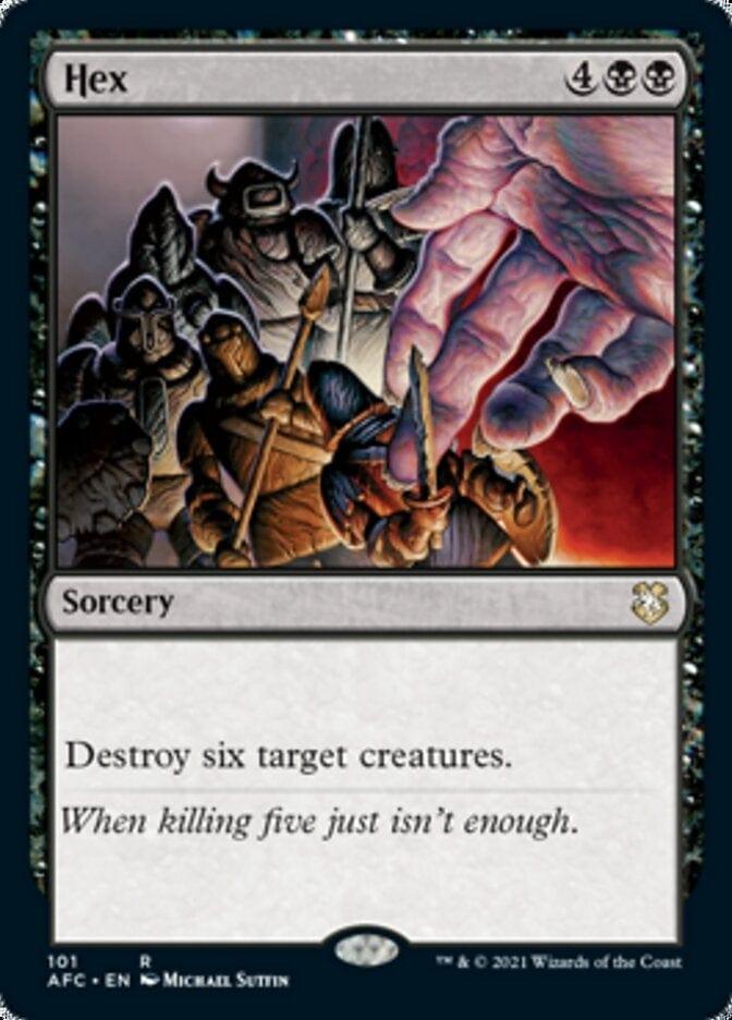 Magic: The Gathering MTG Single Hex [Dungeons & Dragons: Adventures in the Forgotten Realms Commander]