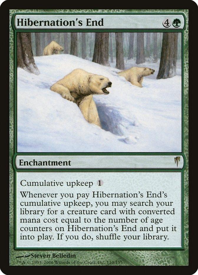 Magic: The Gathering MTG Single Hibernation's End [Coldsnap]