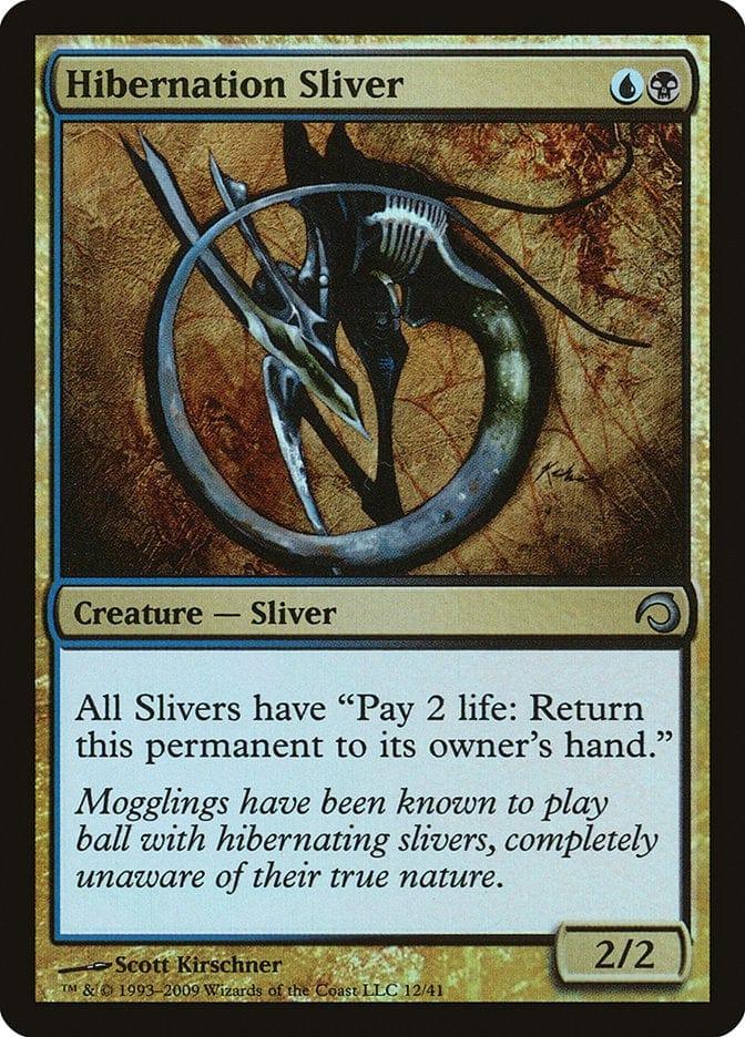 Magic: The Gathering MTG Single Hibernation Sliver [Premium Deck Series: Slivers]