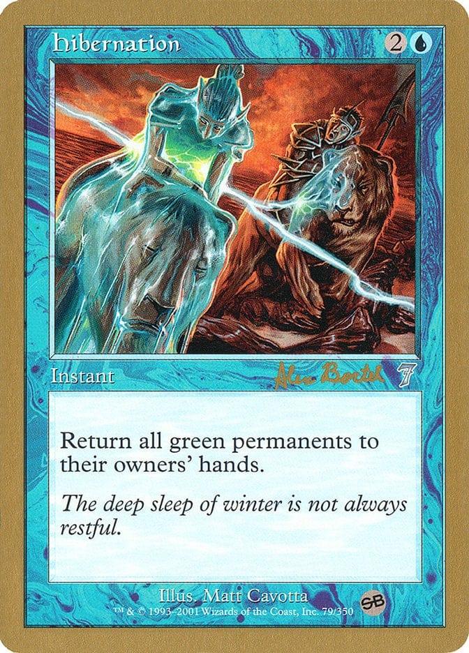 Magic: The Gathering MTG Single Hibernation [World Championship Decks 2001]