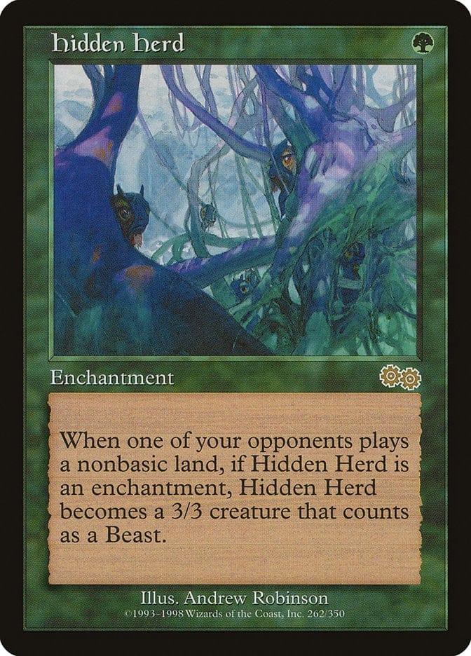 Magic: The Gathering MTG Single Hidden Herd [Urza's Saga]