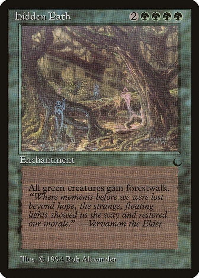 Magic: The Gathering MTG Single Hidden Path [The Dark]