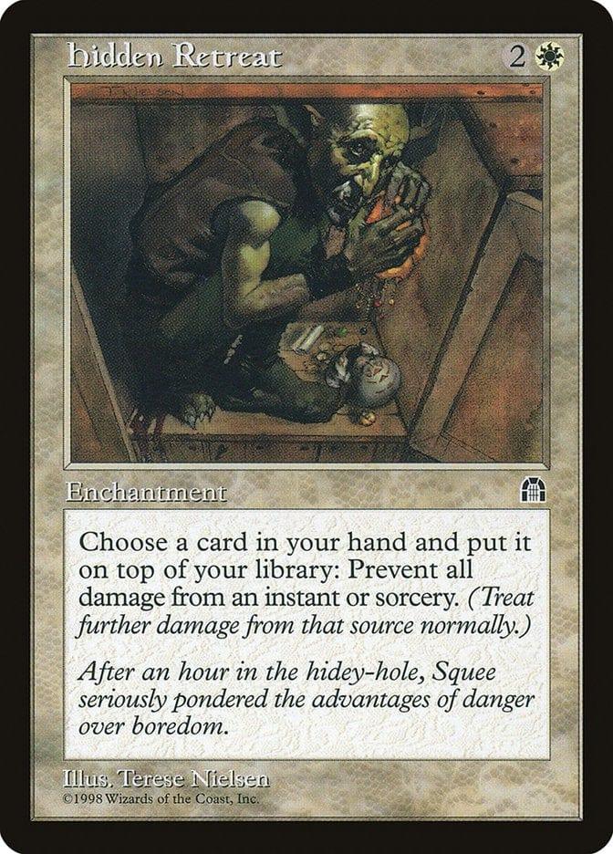 Magic: The Gathering MTG Single Hidden Retreat [Stronghold]