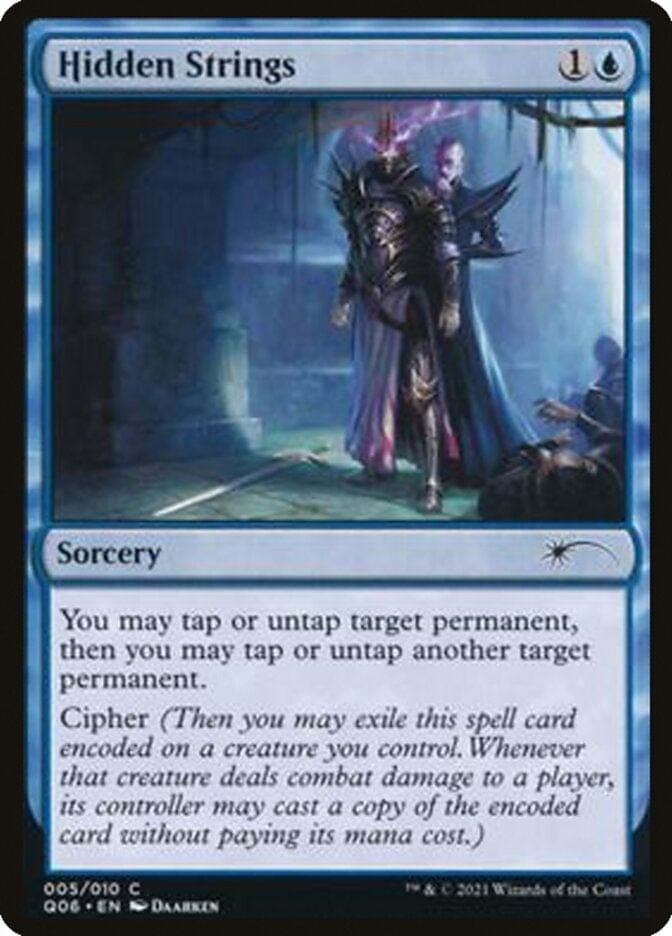 Magic: The Gathering MTG Single Hidden Strings [Pioneer Challenger Decks 2021]