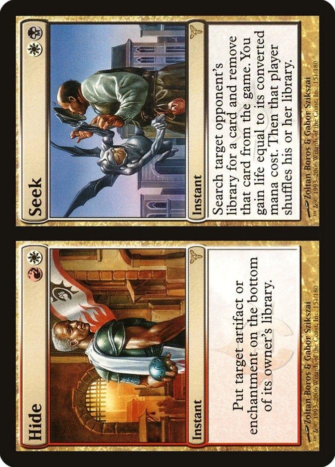 Magic: The Gathering MTG Single Hide // Seek [Dissension]