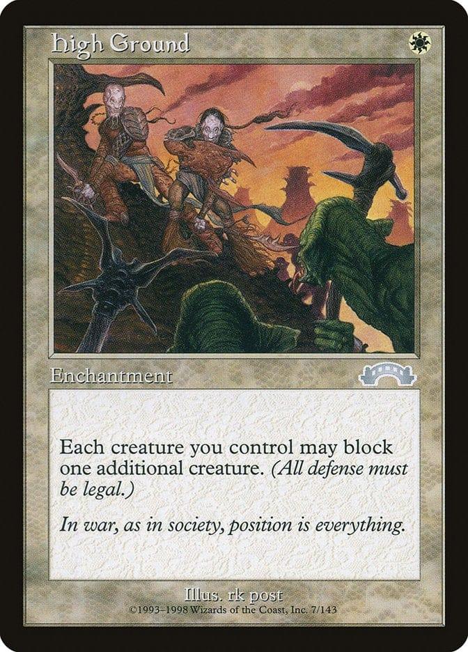 Magic: The Gathering MTG Single High Ground [Exodus]