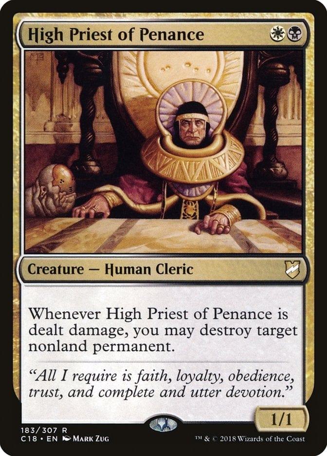 Magic: The Gathering MTG Single High Priest of Penance [Commander 2018]