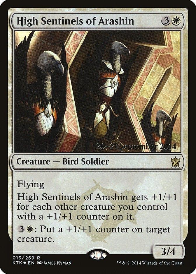 Magic: The Gathering MTG Single High Sentinels of Arashin  [Khans of Tarkir Prerelease Promos]