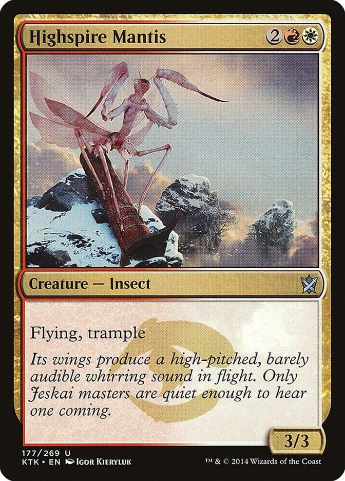 Magic: The Gathering MTG Single Highspire Mantis [Khans of Tarkir]