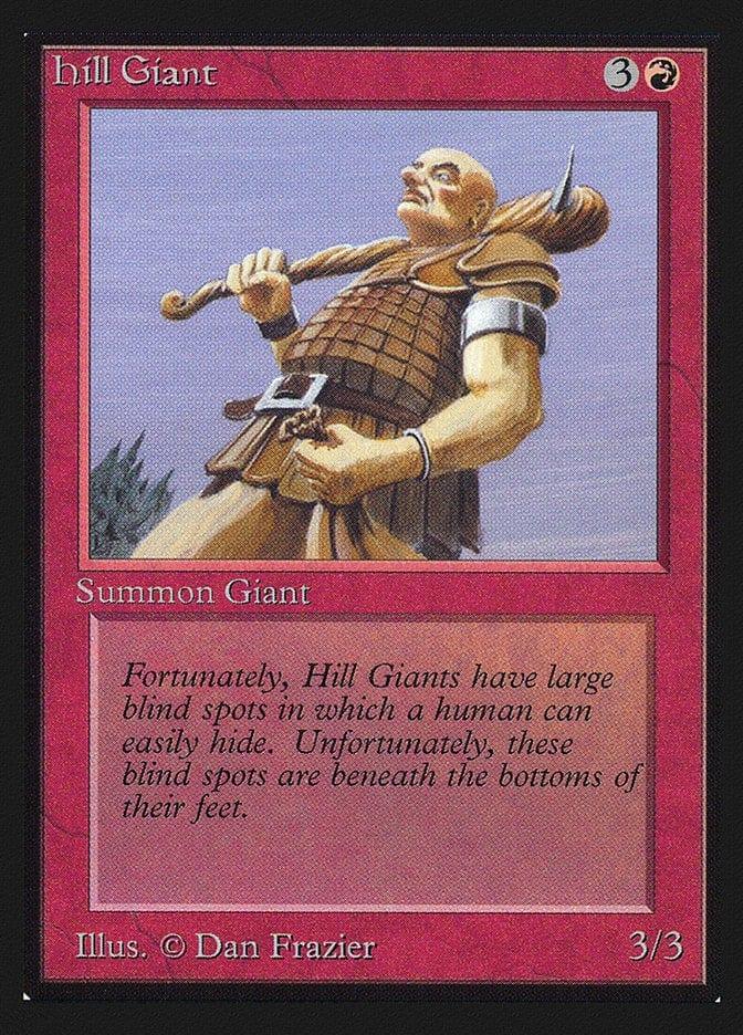 Magic: The Gathering MTG Single Hill Giant [Collectors’ Edition]