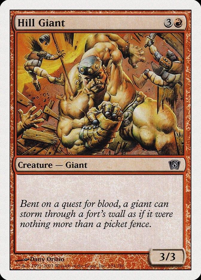 Magic: The Gathering MTG Single Hill Giant [Eighth Edition]