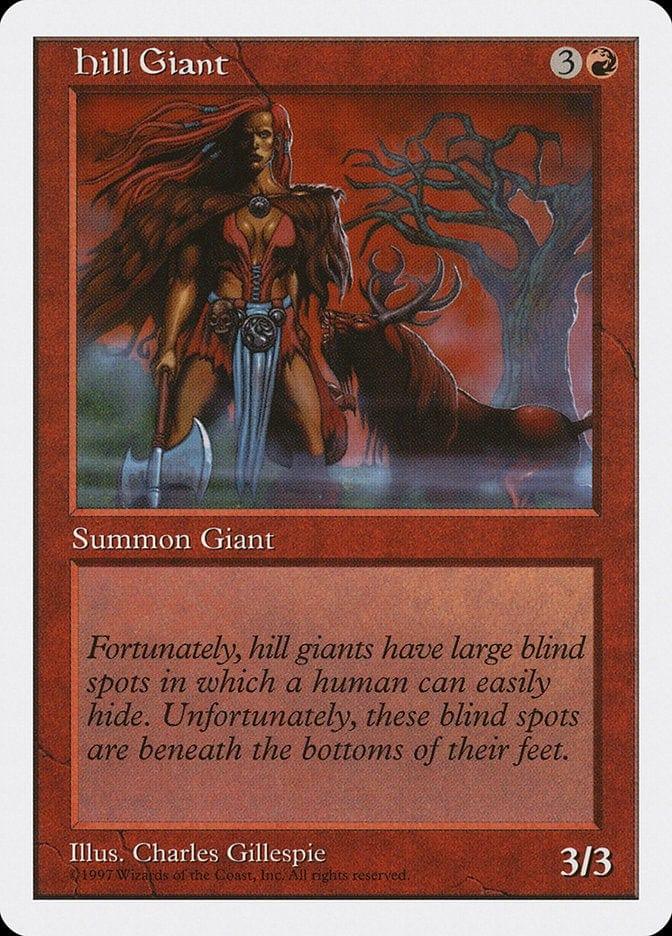 Magic: The Gathering MTG Single Hill Giant [Fifth Edition]