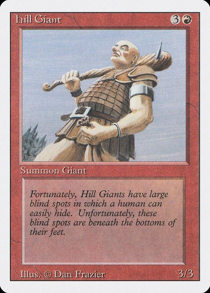 Magic: The Gathering MTG Single Hill Giant [Revised Edition]