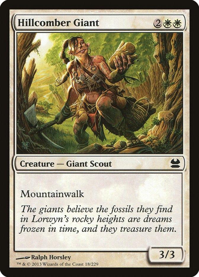 Magic: The Gathering MTG Single Hillcomber Giant [Modern Masters]