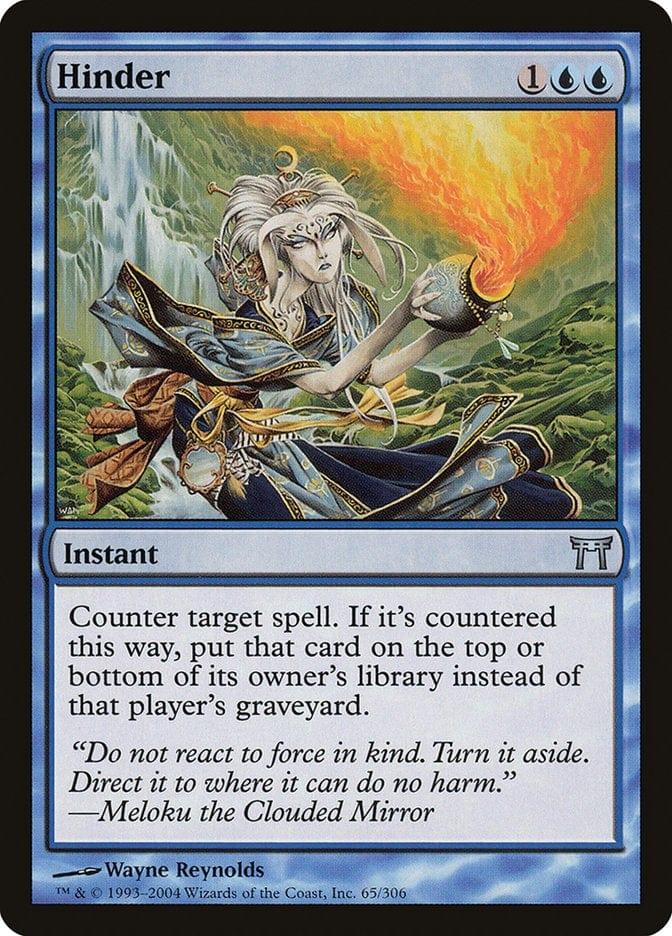 Magic: The Gathering MTG Single Hinder [Champions of Kamigawa]