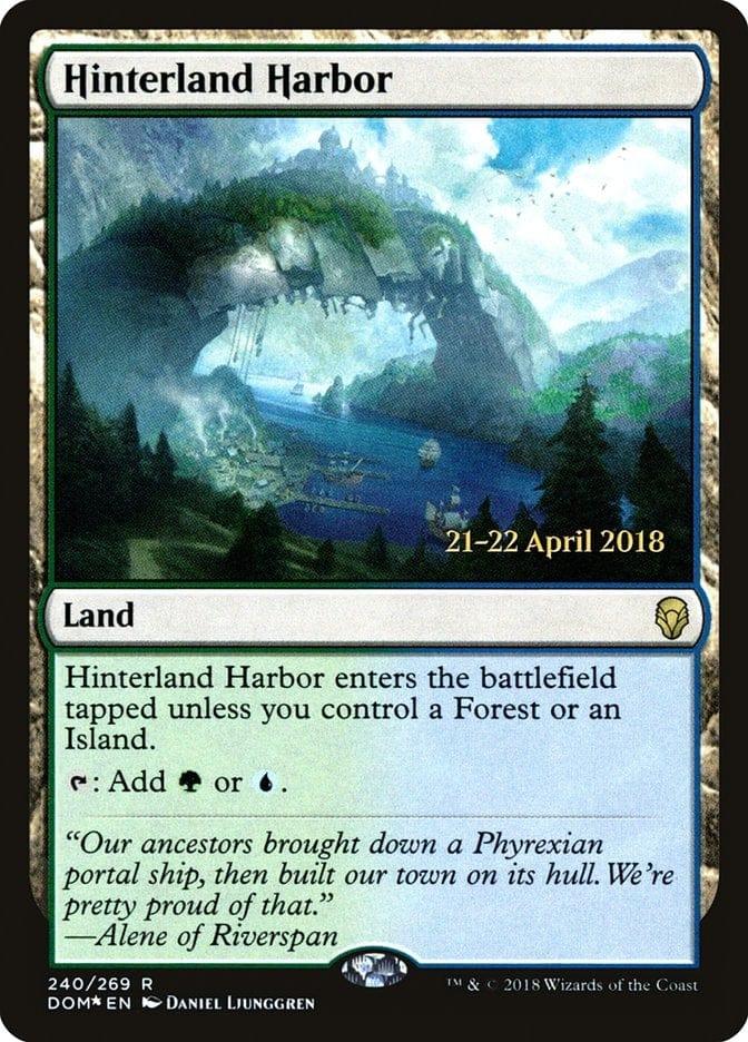 Magic: The Gathering MTG Single Hinterland Harbor  [Dominaria Prerelease Promos]