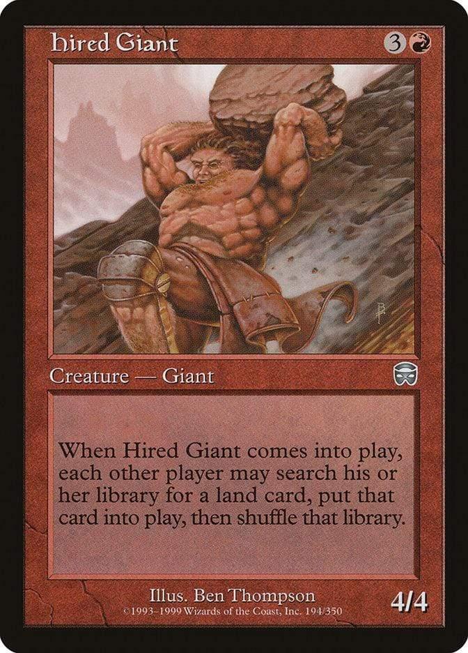 Magic: The Gathering MTG Single Hired Giant [Mercadian Masques]