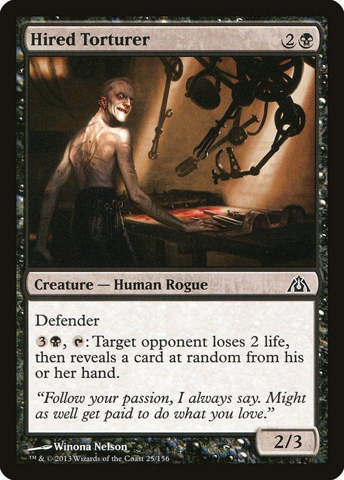 Magic: The Gathering MTG Single Hired Torturer [Dragon's Maze]