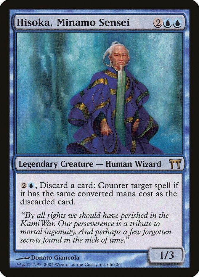 Magic: The Gathering MTG Single Hisoka, Minamo Sensei [Champions of Kamigawa]