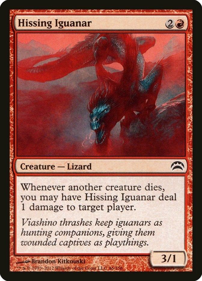 Magic: The Gathering MTG Single Hissing Iguanar [Planechase 2012]