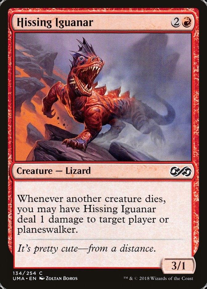 Magic: The Gathering MTG Single Hissing Iguanar [Ultimate Masters]