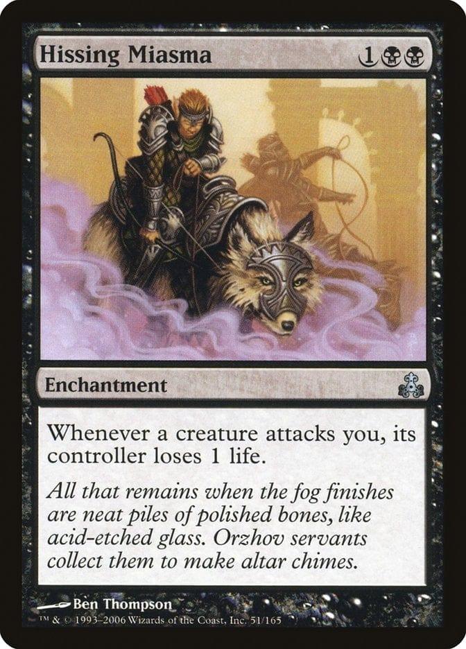 Magic: The Gathering MTG Single Hissing Miasma [Guildpact]