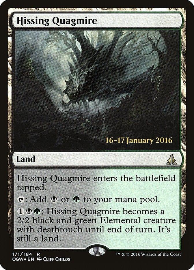 Magic: The Gathering MTG Single Hissing Quagmire [Oath of the Gatewatch Prerelease Promos]