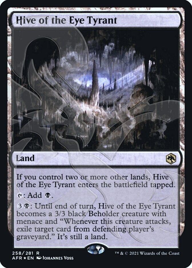 Magic: The Gathering MTG Single Hive of the Eye Tyrant (Ampersand Promo) [Dungeons & Dragons: Adventures in the Forgotten Realms Promos]