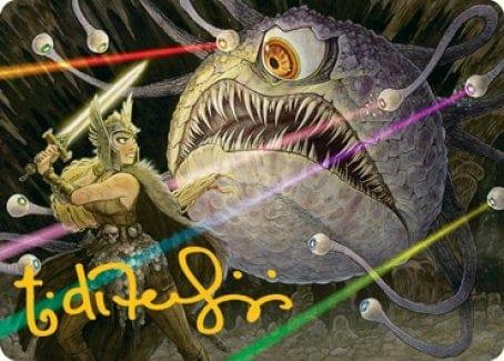 Magic: The Gathering MTG Single Hive of the Eye Tyrant Art Card (Gold-Stamped Signature) [Dungeons & Dragons: Adventures in the Forgotten Realms Art Series]