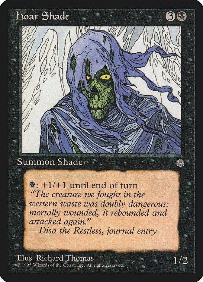 Magic: The Gathering MTG Single Hoar Shade [Ice Age]