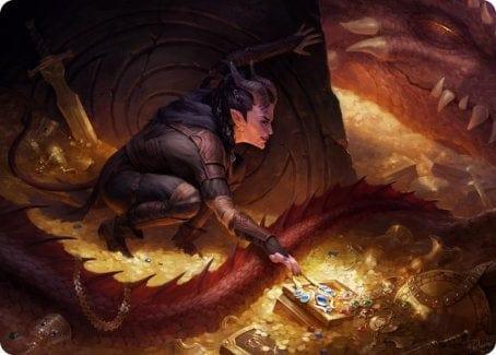 Magic: The Gathering MTG Single Hoard Robber Art Card [Dungeons & Dragons: Adventures in the Forgotten Realms Art Series]