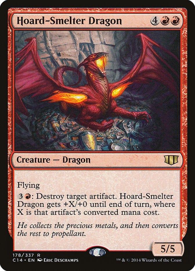 Magic: The Gathering MTG Single Hoard-Smelter Dragon [Commander 2014]