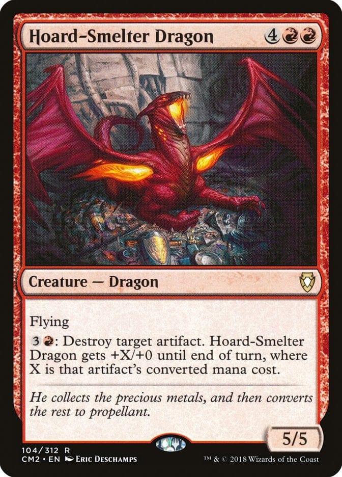 Magic: The Gathering MTG Single Hoard-Smelter Dragon [Commander Anthology Volume II]