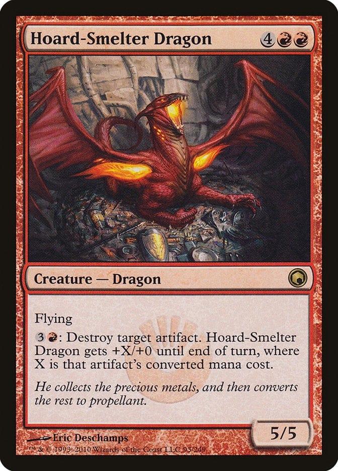 Magic: The Gathering MTG Single Hoard-Smelter Dragon [Scars of Mirrodin]