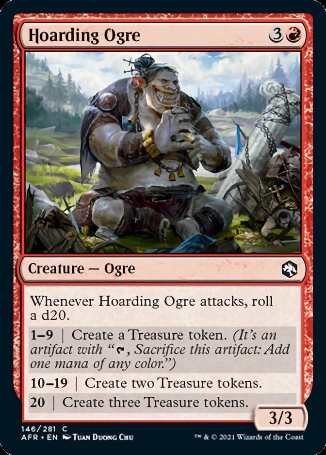 Magic: The Gathering MTG Single Hoarding Ogre [Dungeons & Dragons: Adventures in the Forgotten Realms]