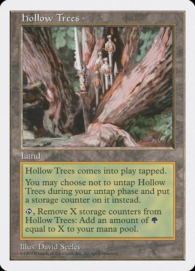 Magic: The Gathering MTG Single Hollow Trees [Fifth Edition]