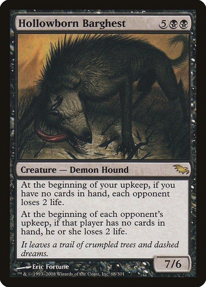 Magic: The Gathering MTG Single Hollowborn Barghest [Shadowmoor]